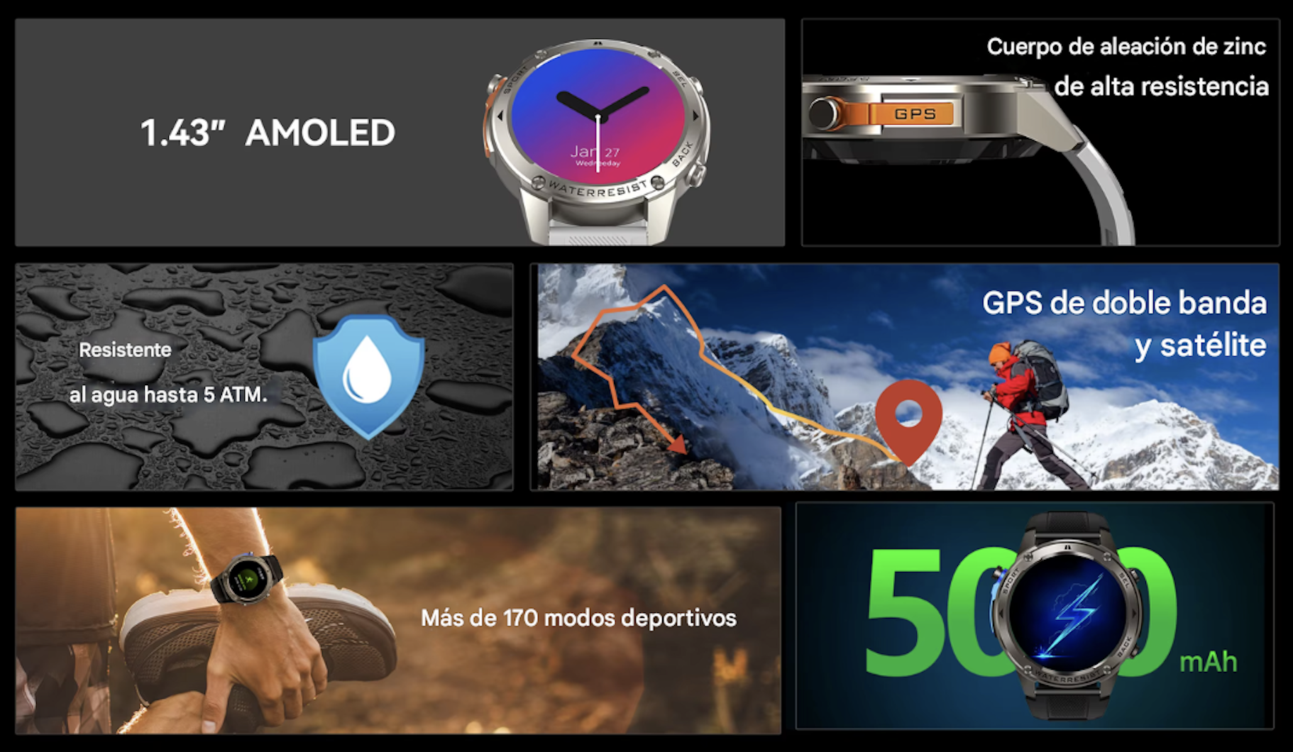 Smartwatch DM56 | Almaia Tecnologia